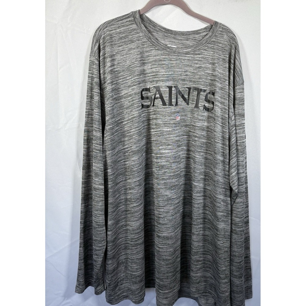 Nike Tee Shirt Size 4XL New Orleans Saints Crew Neck Pullover xxxxl‎